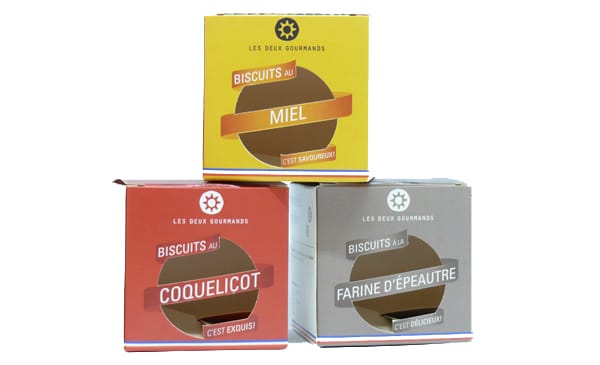 boite à fenêtre sur mesure pour biscuit