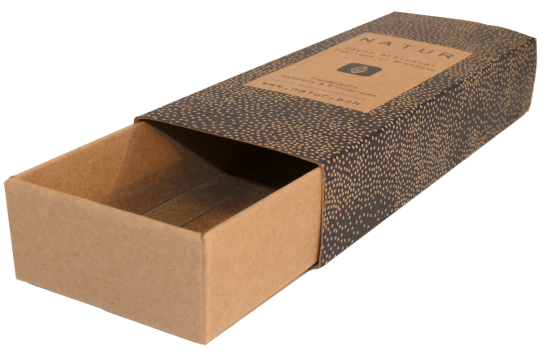 fourreau carton tiroir type kraft