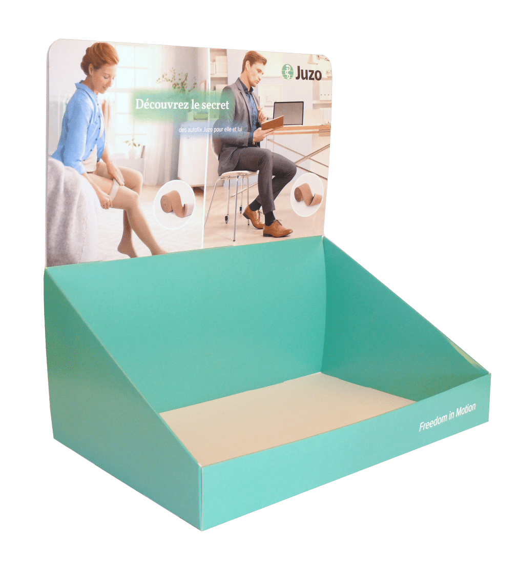 PLV carton pour pharmacie