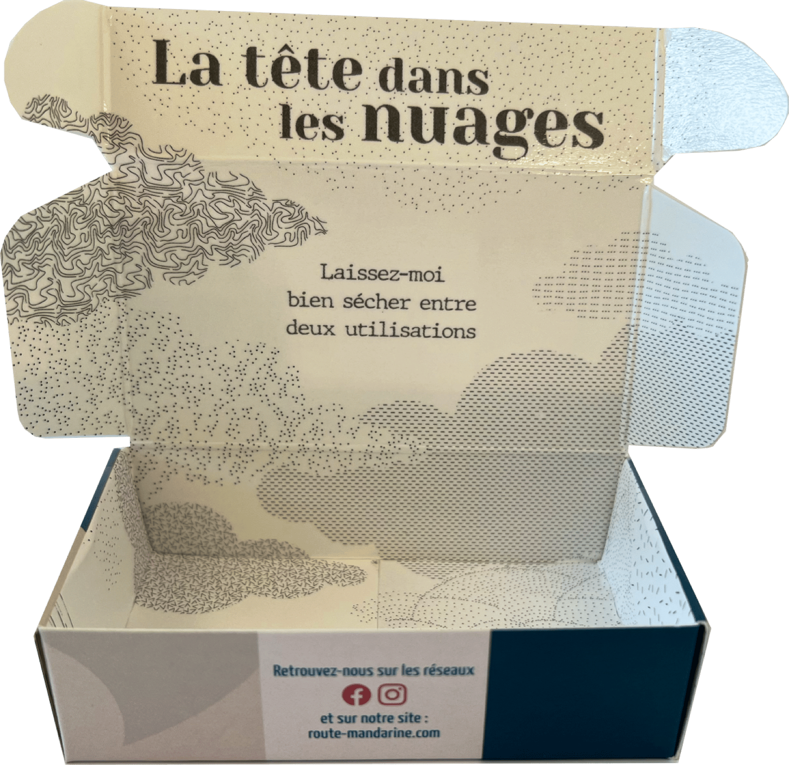 Coffret carton a monter pour savon