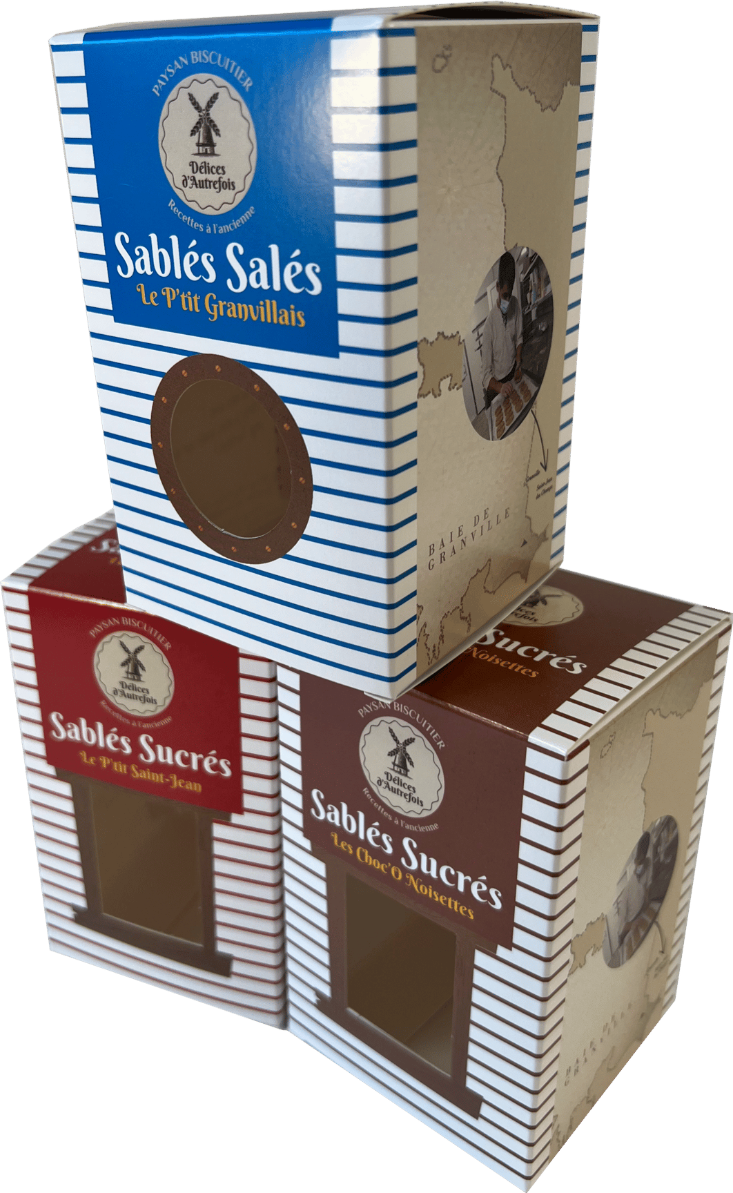 Boîte carton pour sablés