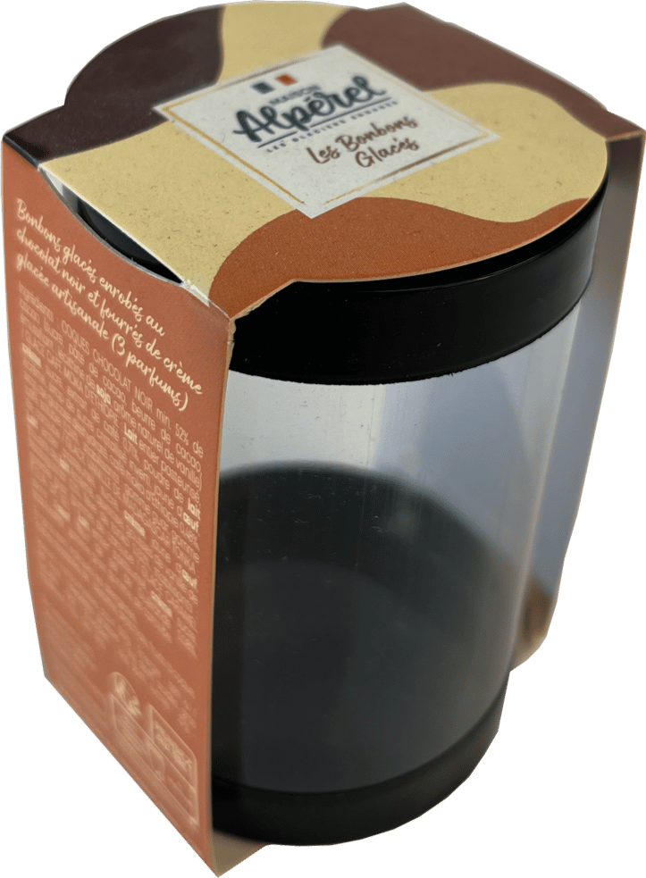 Fourreau carton pour pot glace