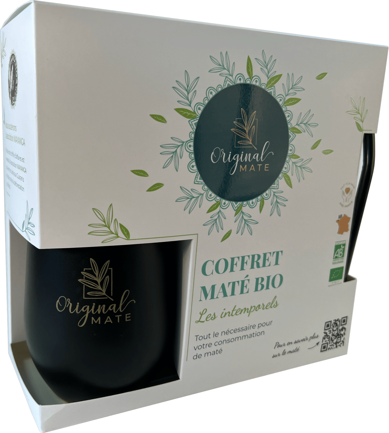 Beau coffret carton pour pot