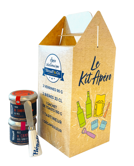 Boite en carton compact façon lunch