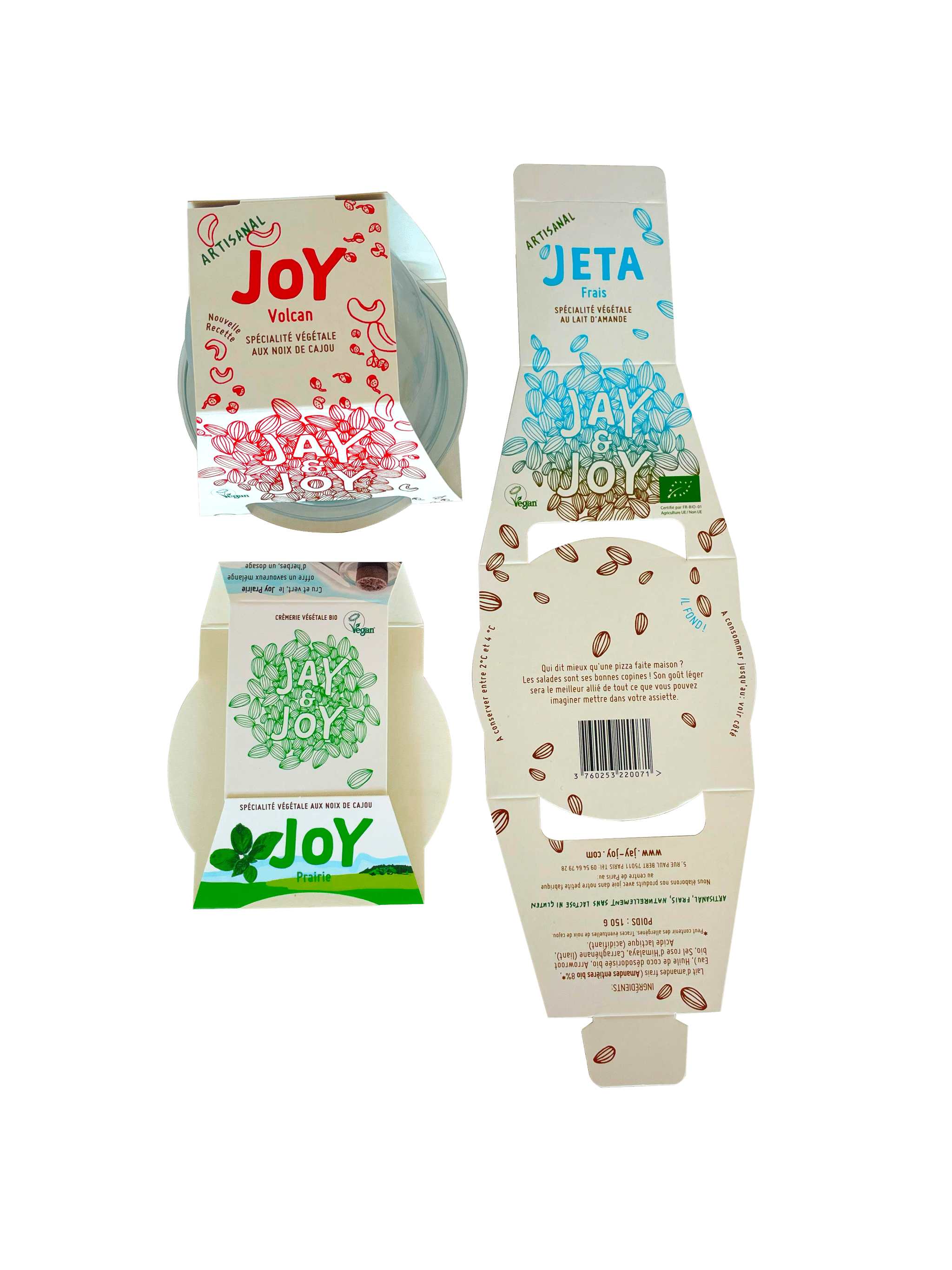 Fourreau carton alimentaire