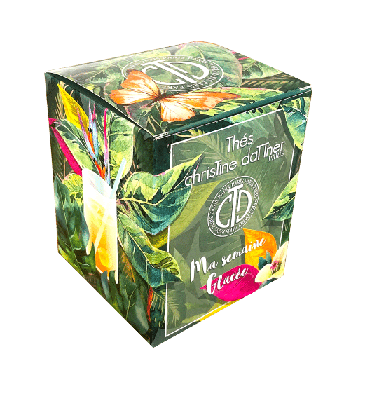 Etui carton alimentaire thé glacé
